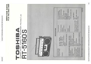 Toshiba-RT 5160S(ToshibaManual-830 059)-1980.RadioCass preview